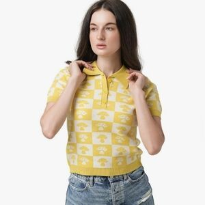 Novelle Cropped Sweater Top